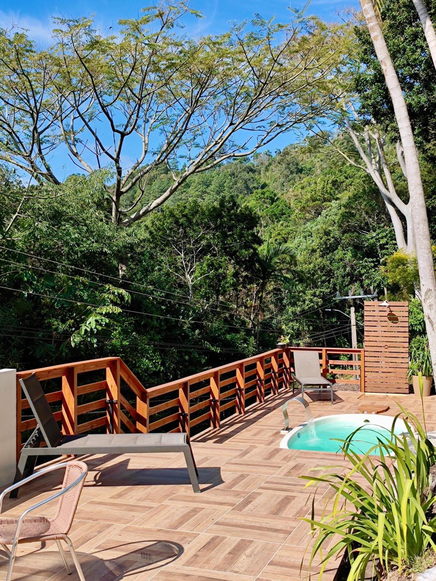 Gray House - Com Piscina Pertinho Do Mar! Villa Palhoca Luaran gambar