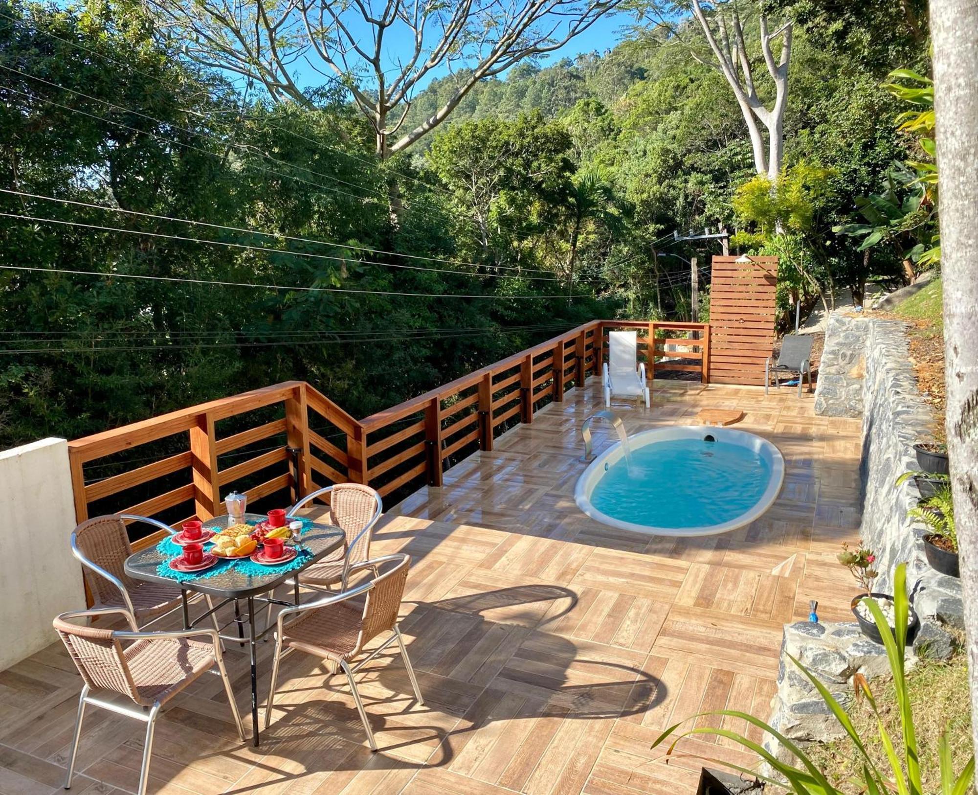 Gray House - Com Piscina Pertinho Do Mar! Villa Palhoca Luaran gambar