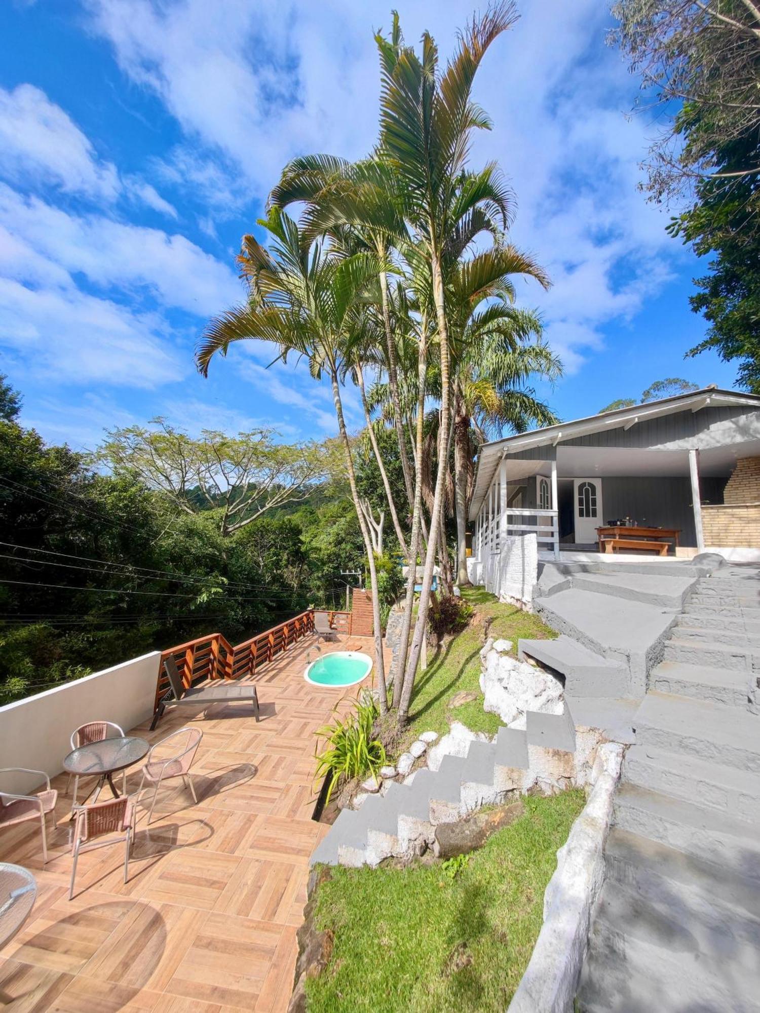 Gray House - Com Piscina Pertinho Do Mar! Villa Palhoca Luaran gambar